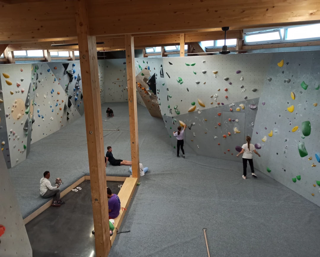 Zweiter Boulderbereich Zweiter Boulderbereich